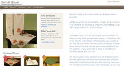 Desktop Screenshot of barrett-house.com